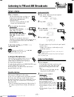 Предварительный просмотр 17 страницы JVC CA-MXJ970V Instructions Manual