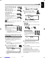 Предварительный просмотр 19 страницы JVC CA-MXJ970V Instructions Manual