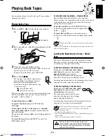 Предварительный просмотр 25 страницы JVC CA-MXJ970V Instructions Manual