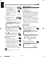 Предварительный просмотр 32 страницы JVC CA-MXJ970V Instructions Manual