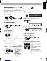 Предварительный просмотр 19 страницы JVC CA-MXJD5 Instructions Manual