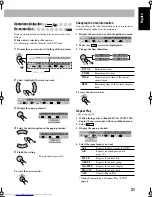 Предварительный просмотр 35 страницы JVC CA-MXJD5 Instructions Manual