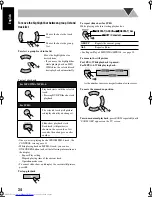 Предварительный просмотр 38 страницы JVC CA-MXJD5 Instructions Manual