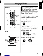 Предварительный просмотр 41 страницы JVC CA-MXJD5 Instructions Manual