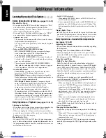 Предварительный просмотр 54 страницы JVC CA-MXJD5 Instructions Manual