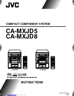 Предварительный просмотр 64 страницы JVC CA-MXJD5 Instructions Manual