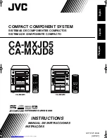 Предварительный просмотр 127 страницы JVC CA-MXJD5 Instructions Manual