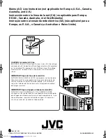 Предварительный просмотр 186 страницы JVC CA-MXJD5 Instructions Manual