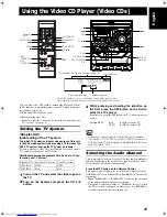 Предварительный просмотр 19 страницы JVC CA-MXK350V Instruction Manual