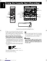 Предварительный просмотр 24 страницы JVC CA-MXK350V Instruction Manual