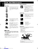 Предварительный просмотр 34 страницы JVC CA-MXK35V Instructions Manual