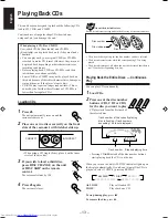 Предварительный просмотр 18 страницы JVC CA-MXK5 Instructions Manual