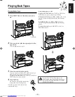 Предварительный просмотр 21 страницы JVC CA-MXK5 Instructions Manual