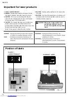 Предварительный просмотр 4 страницы JVC CA-MXK50 Service Manual