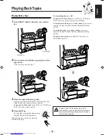 Предварительный просмотр 25 страницы JVC CA-MXK55V Instructions Manual