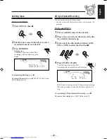 Предварительный просмотр 27 страницы JVC CA-MXK55V Instructions Manual