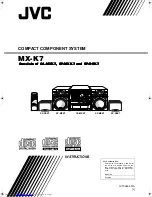 JVC CA-MXK7 Instructions Manual предпросмотр