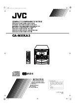 Предварительный просмотр 1 страницы JVC CA-MXKA3 Instructions Manual