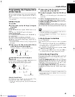 Предварительный просмотр 17 страницы JVC CA-MXKA5 Instructions Manual