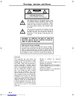 Предварительный просмотр 2 страницы JVC CA-MXKB30 Instructions Manual