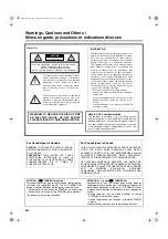 Предварительный просмотр 2 страницы JVC CA-MXKC2 Instructions Manual