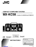 Предварительный просмотр 1 страницы JVC CA-MXKC58 Instructions Manual