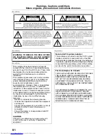 Предварительный просмотр 2 страницы JVC CA-MXKC58 Instructions Manual