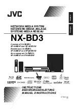 JVC CA-NXBD3 Instructions Manual предпросмотр