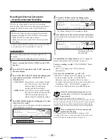 Preview for 45 page of JVC CA-NXCDR7R Instruction Manual