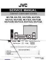 JVC CA-NXF3 Service Manual preview