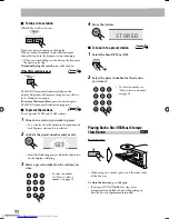 Предварительный просмотр 14 страницы JVC CA-NXG9 Instruction Manual