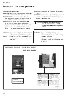 Предварительный просмотр 4 страницы JVC CA-NXHD10 Service Manual