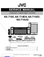 JVC CA-NXT10 Service Manual предпросмотр