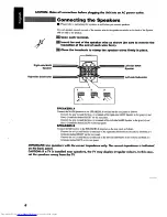 Предварительный просмотр 8 страницы JVC CA-TD5 Instructions Manual