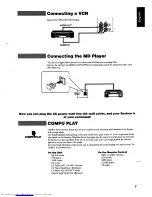 Предварительный просмотр 9 страницы JVC CA-TD5 Instructions Manual