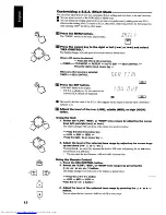 Предварительный просмотр 14 страницы JVC CA-TD5 Instructions Manual