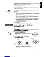 Предварительный просмотр 23 страницы JVC CA-TD5 Instructions Manual