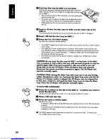 Предварительный просмотр 24 страницы JVC CA-TD5 Instructions Manual