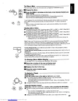 Предварительный просмотр 25 страницы JVC CA-TD5 Instructions Manual