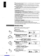 Предварительный просмотр 28 страницы JVC CA-TD5 Instructions Manual