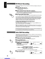 Предварительный просмотр 36 страницы JVC CA-TD5 Instructions Manual