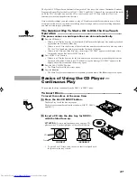 Preview for 31 page of JVC CA-TD77R Instructions Manual