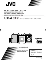 JVC CA-UXA52R (Dutch) Gebruiksaanwijzing preview