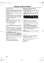 Preview for 3 page of JVC CA-UXDM9DB Instructions Manual