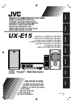 JVC CA-UXE15 (German) Bedienungsanleitung preview