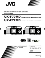 Preview for 1 page of JVC CA-UXF70MD Instructions Manual