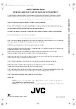 Preview for 28 page of JVC CA-UXG250D Instruction Manual