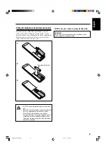 Preview for 13 page of JVC CA-UXG3 Instructions Manual