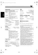 Preview for 86 page of JVC CA-UXG48 (Swedish) Instructions Manual