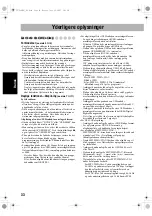 Preview for 120 page of JVC CA-UXG48 (Swedish) Instructions Manual